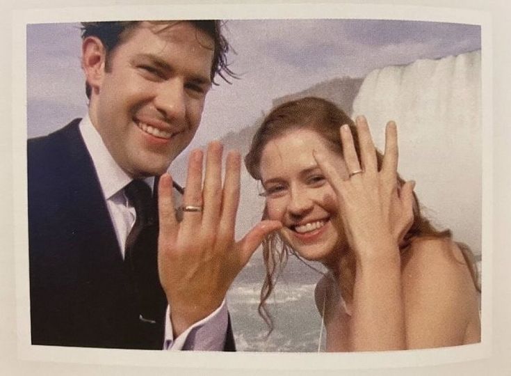 Jim and Pam